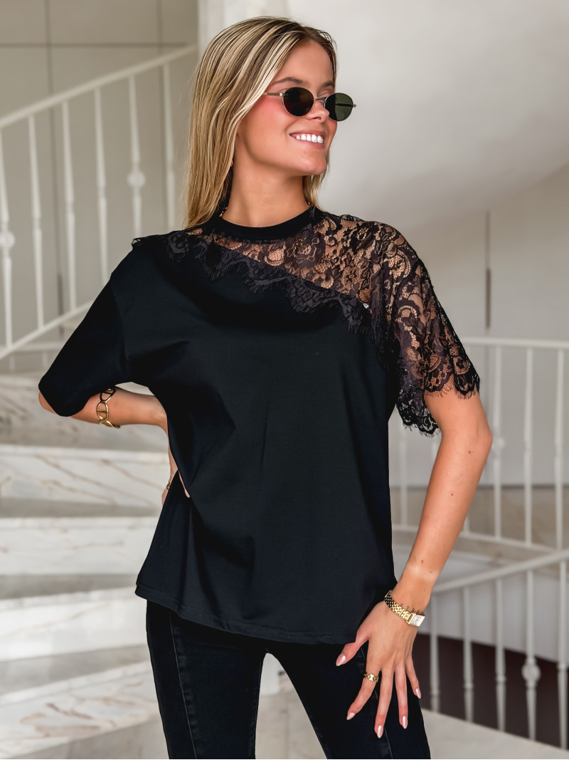 T-shirt Ysalis - Noir