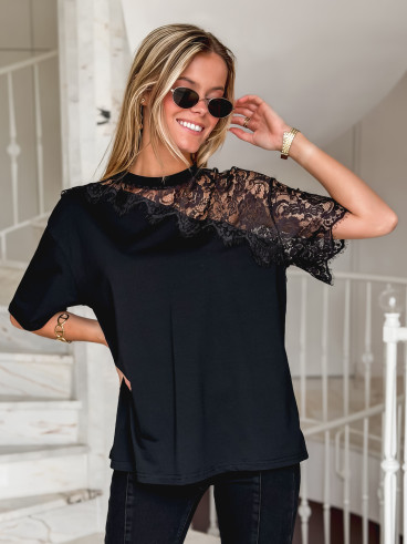 T-shirt Ysalis - Noir