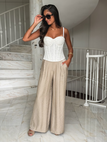 Pantalon Marila - Taupe
