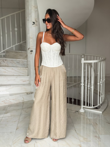 Pantalon Marila - Taupe