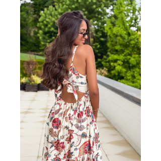 Robe longue Raya - Beige
