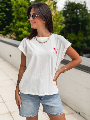 T-shirt yléana - Blanc