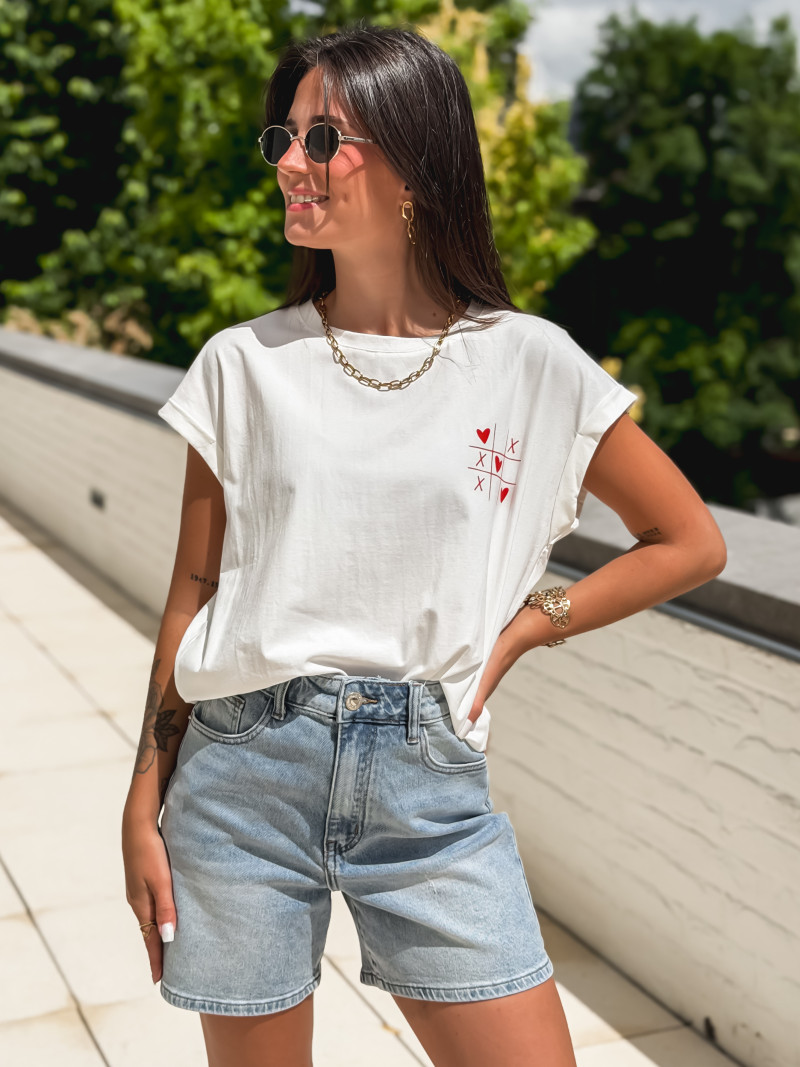 T-shirt yléana - Blanc