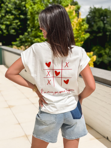 T-shirt yléana - Blanc