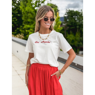 T-shirt "Los Angeles"- Blanc