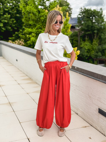 T-shirt "Los Angeles"- Blanc