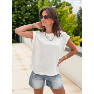 T-shirt Ludivine - Blanc