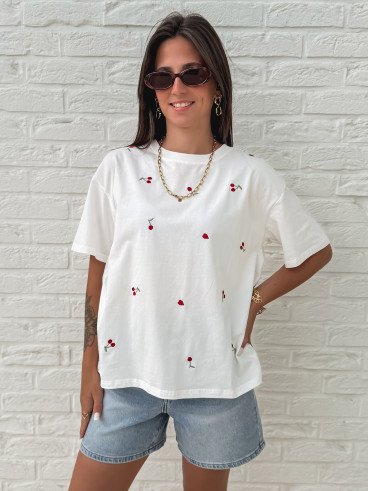 T-shirt Meria - Blanc