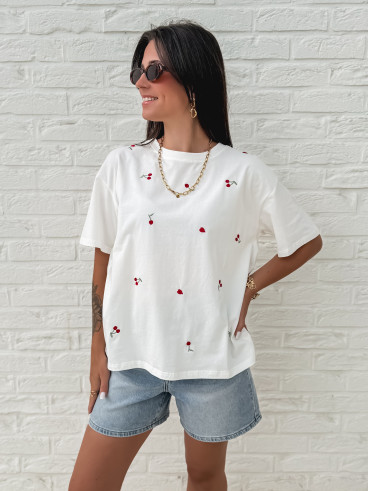 T-shirt Meria - Blanc