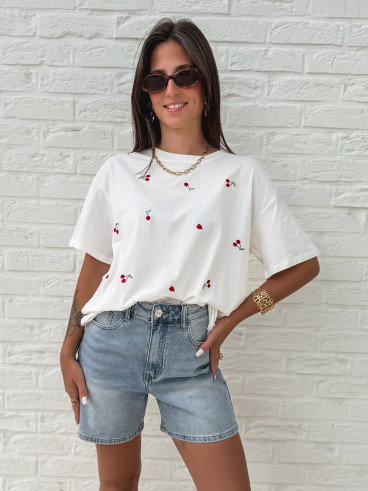 T-shirt Meria - Blanc
