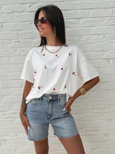 T-shirt Meria - Blanc