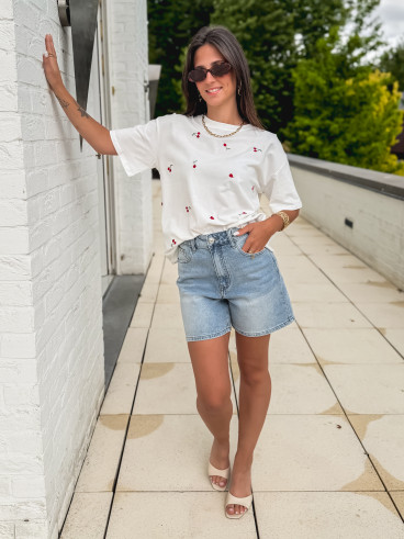 T-shirt Meria - Blanc