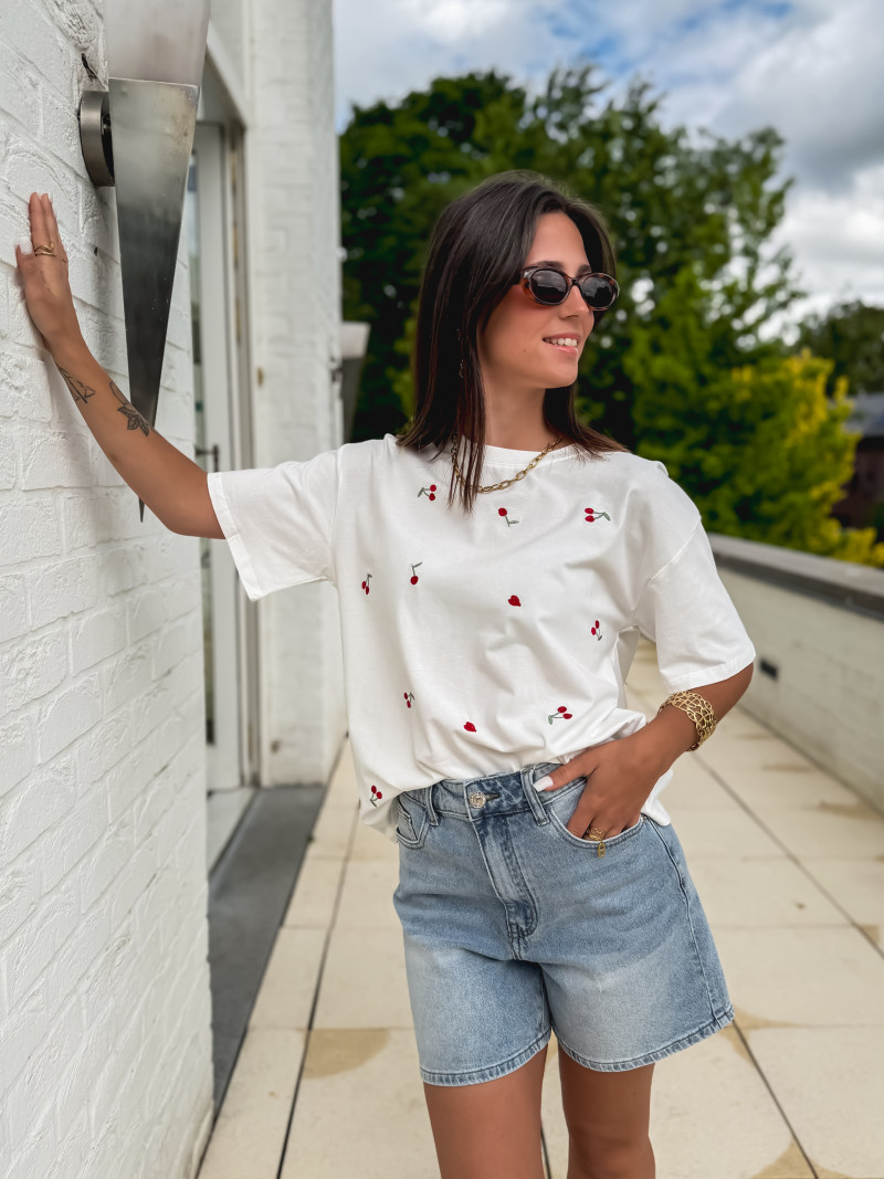 T-shirt Meria - Blanc