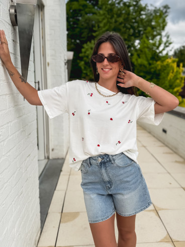T-shirt Meria - Blanc