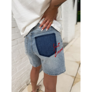 Short en jeans Donnatella - Bleu clair