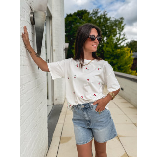 Short en jeans Donnatella - Bleu clair