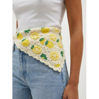Bandana Lemon - Ecru/Jaune