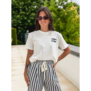 T-shirt "Fish" - Blanc