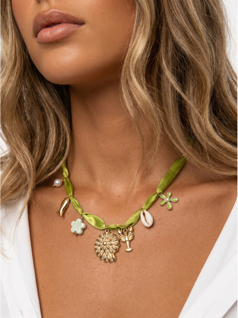 Collier Gisela - Vert