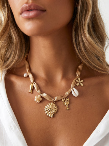 Collier Gisela - Beige