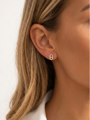 Boucles d'oreilles Marnie - Doré