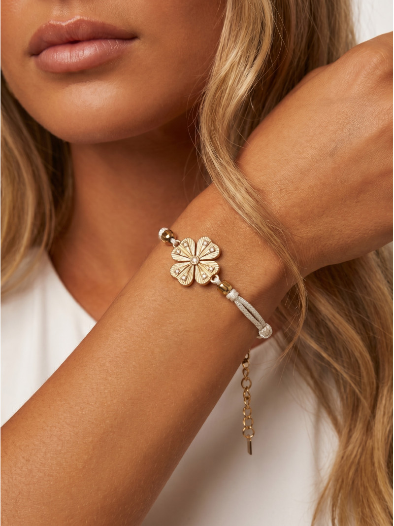 Bracelet Melbourne - Blanc/Doré Bracelet Melbourne - Blanc/Doré