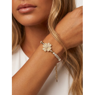 Bracelet Melbourne - Blanc/Doré