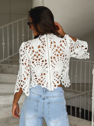 Blouse Loriel - Ecru Blouse Loriel - Ecru