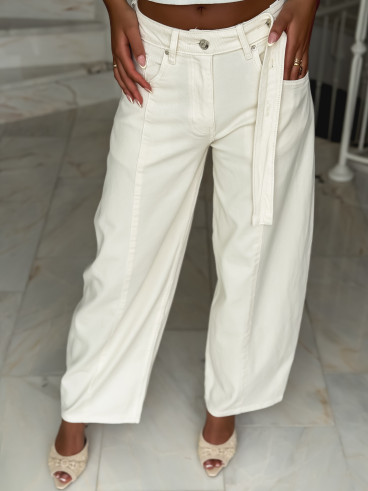 Jeans Maréva - Crème