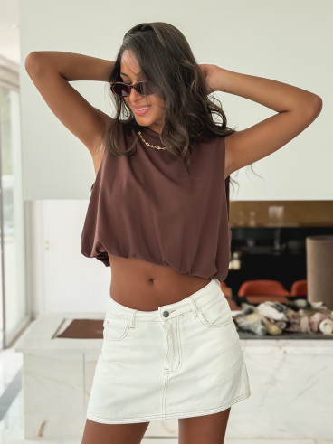 Blouse Toulouse - Chocolat Blouse Toulouse - Chocolat