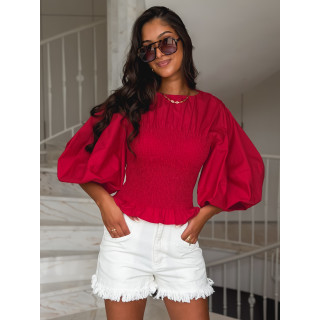 Short en jeans Masila - Blanc
