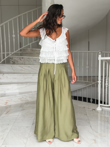 Pantalon Zorélya - Kaki