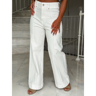 Jeans Blandine - Blanc