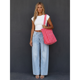 Sac de plage Marya - Rose