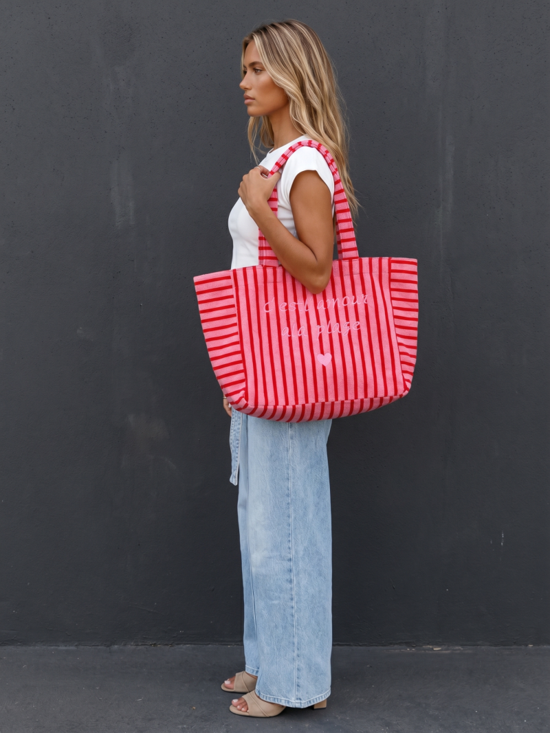 Sac de plage Marya - Rose Sac de plage Marya - Rose