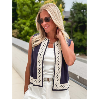Gilet Maniola - Bleu marine