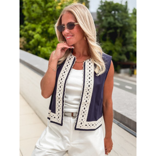 Gilet Maniola - Bleu marine