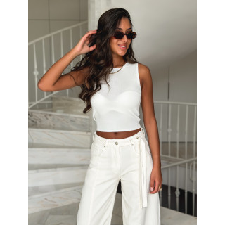 Top Maïa - Blanc