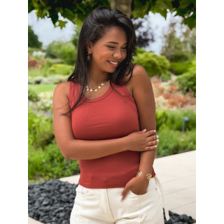 Débardeur Alexia - Terracotta