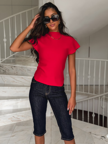 Blouse Léria - Rouge