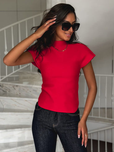 Blouse Léria - Rouge