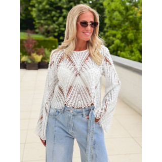 Blouse Noaline - Blanc