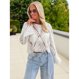 Blouse Noaline - Blanc