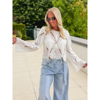 Blouse Noaline - Blanc