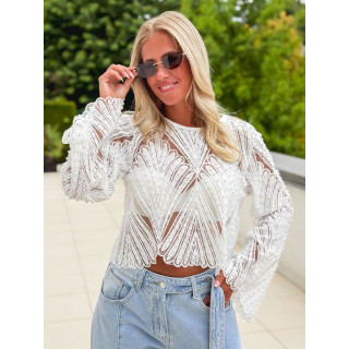 Blouse Noaline - Blanc