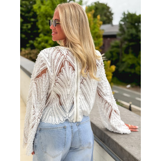 Blouse Noaline - Blanc