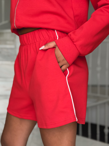 Short Memphis - Rouge