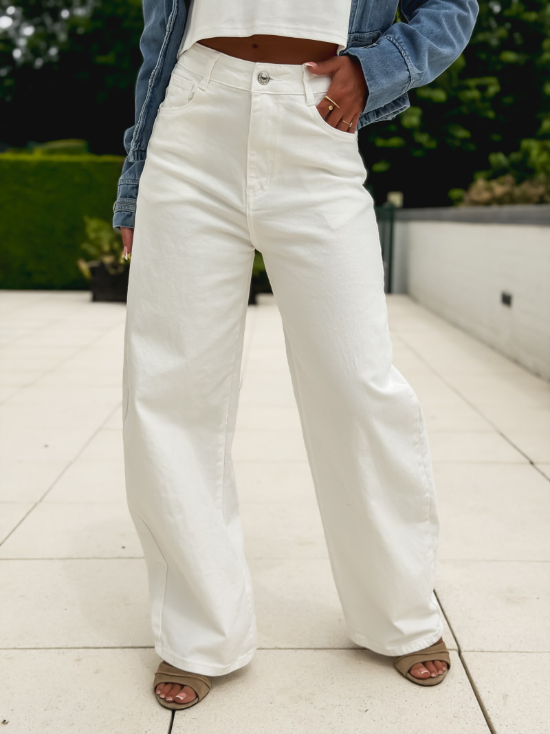 Jeans Maëlisa - Blanc