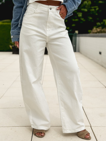 Jeans Maëlisa - Blanc
