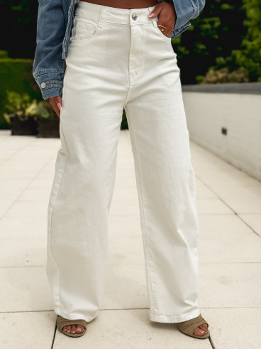 Jeans Maëlisa - Blanc